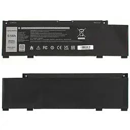 Акумулятор Dell 266J9 (G3 15 3590, G3 15 3500, G3 15 5500, Inspiron 14 5490) 11.4V 4255 mAh 51Wh Black