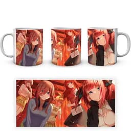 Кухоль GeekLand The Quintessential Quintuplets П'ять наречених QQ 02.14 330 мл білий - мініатюра 4