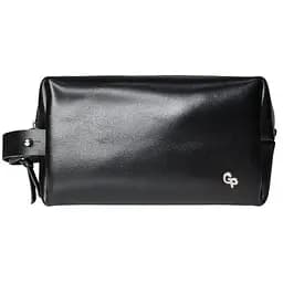 Мужская косметичка несессер кожаная GRANDE PELLE 23х11х11 см acs0032138