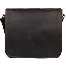 Шкіряна чоловіча сумка через плече TARWA 30х32х7,5 см nsa0001245