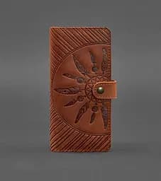 Кожаное женское портмоне 7.0 Инди светло-коричневое