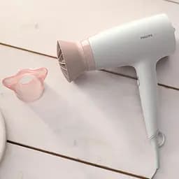 Фен Philips 3000 ThermoProtect 1600 Вт 3 режими біло-рожевий (BHD300/10) - мініатюра 7