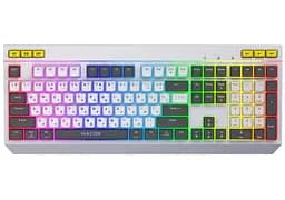 Клавіатура ігрова мембранна Hator HTK-405UA USB Icefall White-Grey