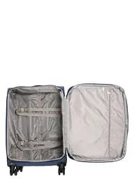 Валіза Середня (M) тканинна Airtex Worldline Tirana 608 на 4 колесах 65x41x23см 69л Синій - мініатюра 9