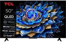 Телевізор 50" QLED 4K 60Hz Smart Google TV Black TCL teh0025158 - мініатюра 2
