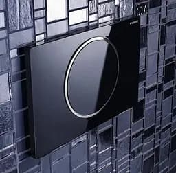 Клавіша змиву Geberit Sigma10 чорний мат 115.758.14.5, Чорний матовий - мініатюра 2