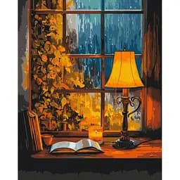 Картина за номерами на підрамнику Brushme День, коли падав дощ