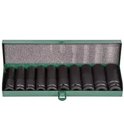 Набір торцевих головок Hans ударні глибокі 1/2 DR 10 предметів (84610М)