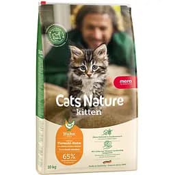 Сухой корм Mera Cats Nature Kitten Chiken (Huhn) с курицей для котят всех пород 10 кг 
