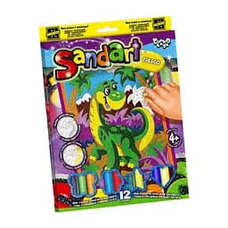 Набор для творчества "SandArt" SA-02-01…10 фреска из песка Динозавр