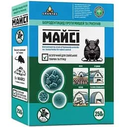 Биородентицид Биотех Актив Майси для борьбы с мышами грызунами зерно 250 г (182782)