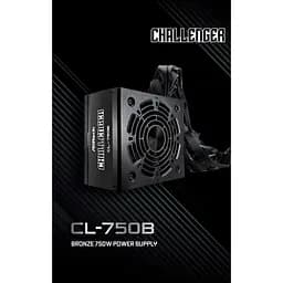 Блок живлення AsRock Challenger 750W 80+ Bronze PCIe 5.1 (CL-750B) U1 - мініатюра 7