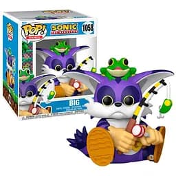 Коллекционная  фигурка   Funko Pop Фанко Поп Ёжик Соник Биг Sonic The Hedgehog Big 12см FP SH B 1058