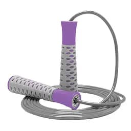 Скакалка PowerPlay Grey Purple 2.75 м (4206)