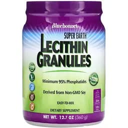 Гранулы лецитина Bluebonnet Nutrition Super Earth 720 г