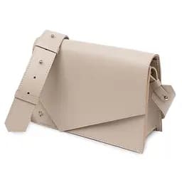 Шкіряна сумка Grande Pelle 11568 бежевий