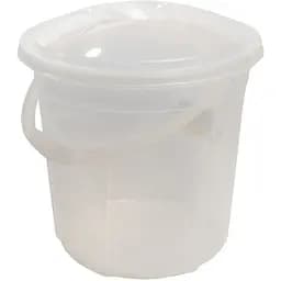 Ведро Stars Plast Стайл прозрачное с крышкой 7 л (94138/проз)