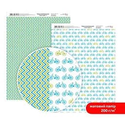 Папір дизайнерський двосторонній матовий „Color style“ 5 21х29,7см 200г/м2 ROSA TALENT