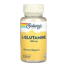 Амінокислота Solaray L-Glutamine 500 мг 50 капс