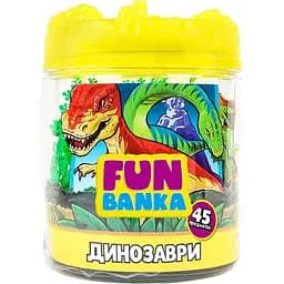 Игровой набор Fun Banka Динозавры, 45 предметов (101759-UA)