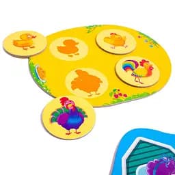 Гра настільна Vladi Toys Ферма 3 в 1 укр (VT2901-03) - мініатюра 2
