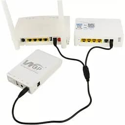 Джерело безперебійного живлення [ДБЖ] для роутера WGP Multi DC UPS White [110467] - мініатюра 3