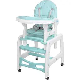 Стільчик для годування 3 в 1 Bambi M 1563-12-1, блакитний (22358)