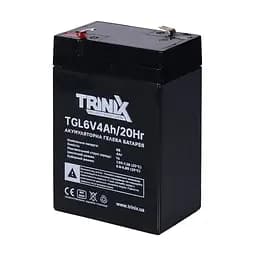 Акумуляторна батарея гелева 6В 4Аг Trinix TGL6V4Ah/20Hr GEL (44-00071)