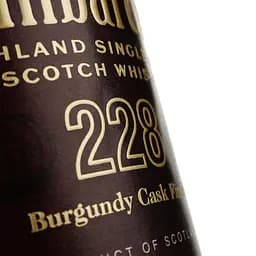 Віскі Tullibardine Burgundy Finish 228 Single Malt Scotch Whisky 43% 0.7 л - мініатюра 4