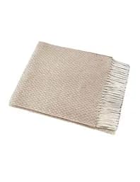 Плед бавовняний Миами/Miami Glenn Vladi білий-пісок 140х200