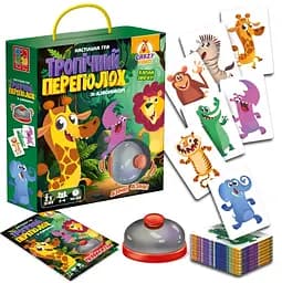 Гра настольная со звонком, Тропический переполох, на украинском