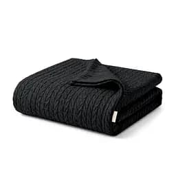 Плед-покривало Cosas Knitted Braid Panther косичка 75х95 см (Blanket_Panther_KnittedBraid_75x95)