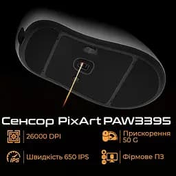 Миша RAWM ER21 Black [150748] - мініатюра 3