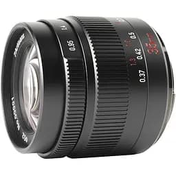 Об'єктив 7Artisans 35mm f/0.95 для Micro Four Thirds, Чорний