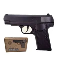 Пістолет металевий Cyma дитячий пістолет на кульках ZM06