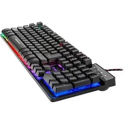 Клавіатура REAL-EL Gaming 8700 Backlit Black (EL123100015) [128762] - мініатюра 4