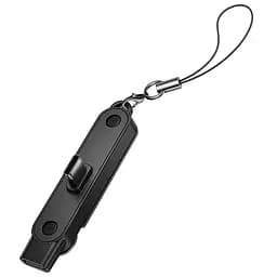 Перехідник Hoco UA47A Type-C male to Type-C female adapter Black - мініатюра 7