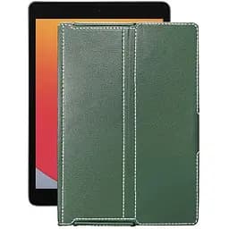 Чохол StatusCASE з екошкіри для планшету Apple iPad 7 10.2 (2019) Темно-зелений