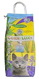 Наповнювач для котів кукурудзяний Cornelux+ лаванда 4 кг - 7 л