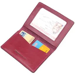 Жіноча шкіряна обкладинка для документів GRANDE PELLE 10х13,8 см acs0025751 - мініатюра 4