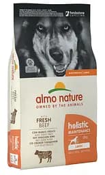 Сухий корм для дорослих собак великих порід Almo Nature (Альмо Натюр) Holistic зі свіжою яловичиною 12 кг