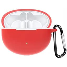 Чехол-накладка DK Silicone Candy Friendly с карабином для Huawei FreeBuds 4i (red)