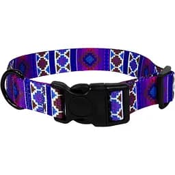 Нашийник для собак Lucky Pet Коломийка капроновий 35-45х2.5 см