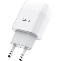Зарядное устройство Hoco C72A Glorious (1USB, 2.1А) White (6931474712899)