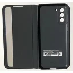 Оригінальний чохол-книжка Samsung для Galaxy S21 Black S-View Clear View Cover Smart EF-ZG991CBEGRU - мініатюра 3