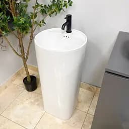 Умивальник підлоговий VBI Marsala white VBI-019010, білий