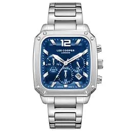 Годинник чоловічий наручний Lee Cooper Manchester (Сріблястий)