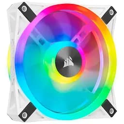 Вентилятор Corsair iCUE QL120 RGB, 120x120x25мм, 4-pin PWM, белий (CO-9050103-WW)