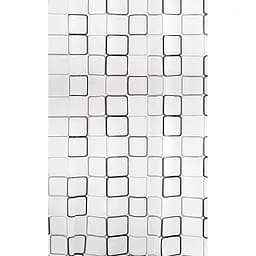 Шторка для ванної PEVA MALTA 2 + кільця (06894)