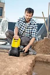Дренажний насос для брудної води Karcher SP 7 Dirt жовтий з чорним (1.645-504.0) - мініатюра 9